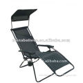 foldable luxury reclining chair with canopy